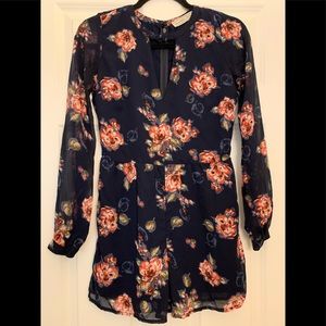 Abercrombie Floral Romper